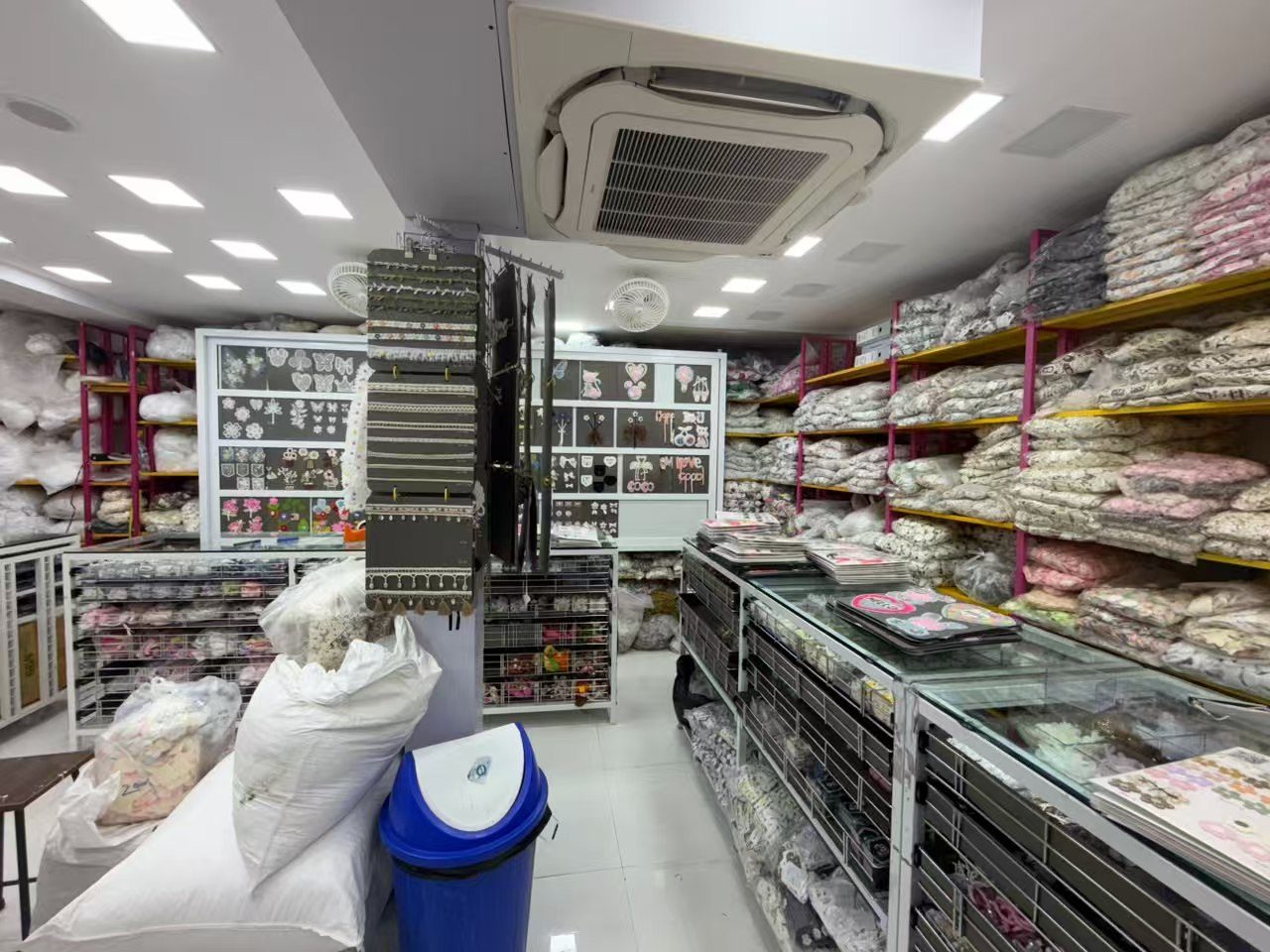Garment accessories showroom